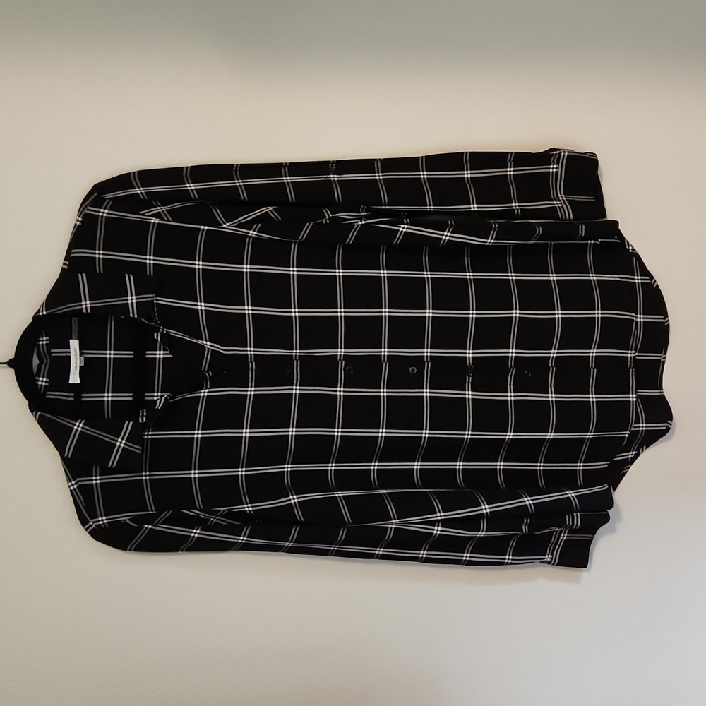 Calvin Klein Plaid Button Down Shirt
